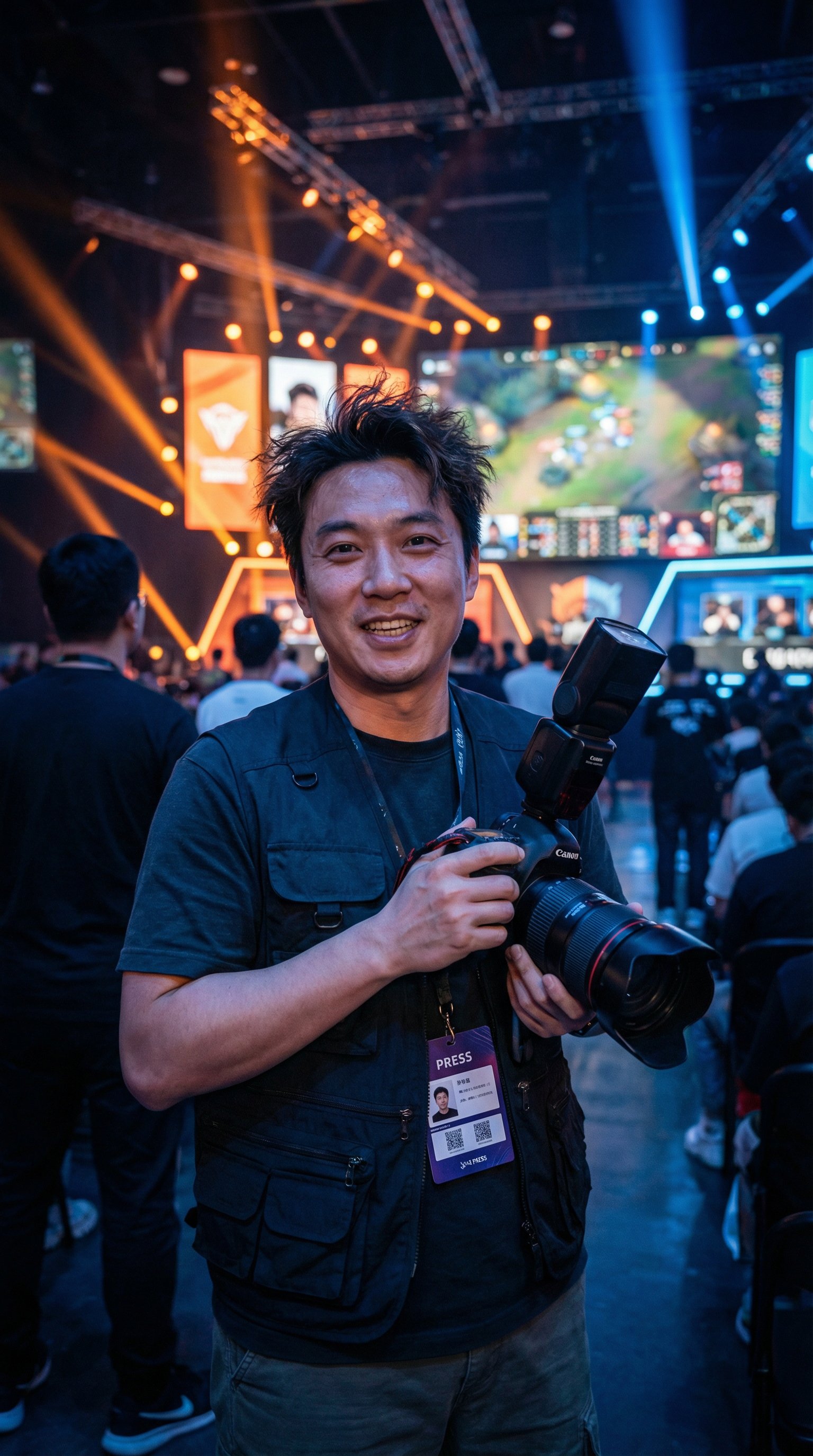 麻豆视频游戏摄影师张浩然